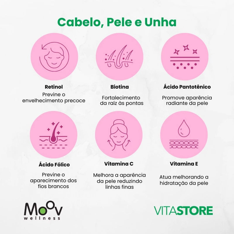 6 Cabelo Pele E Unha O Multivitamínico Da Beleza Feminina